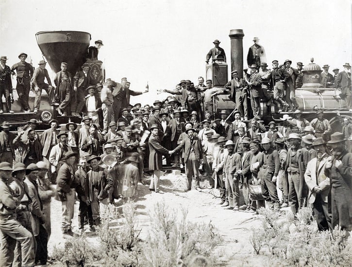 America’s First Transcontinental Railroad